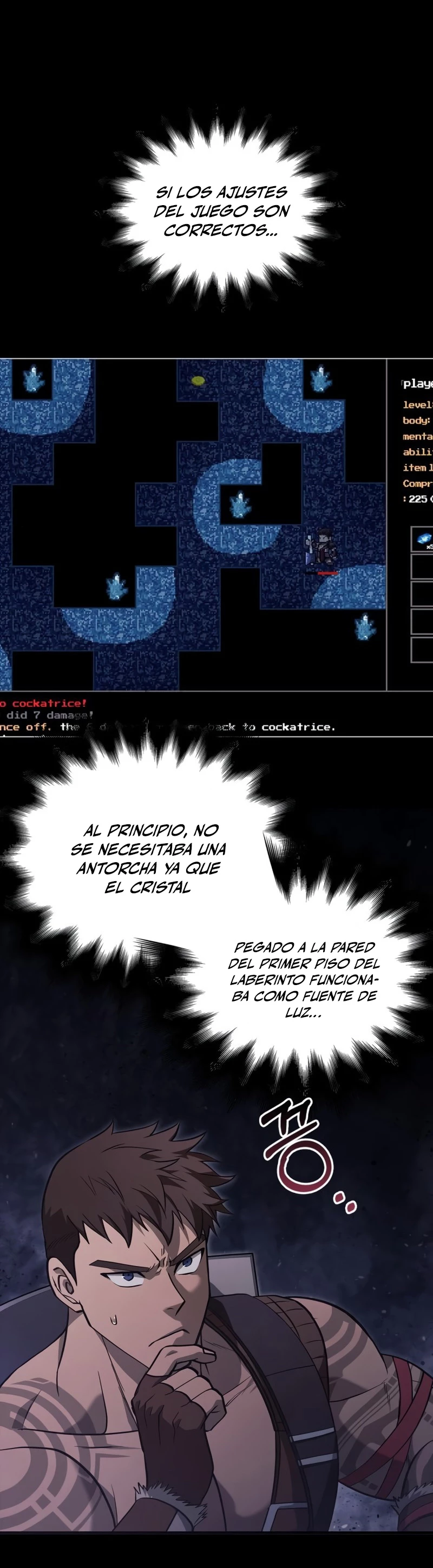 Sobreviviendo al Juego Siendo un Barbaro Capitulo 3 página 9