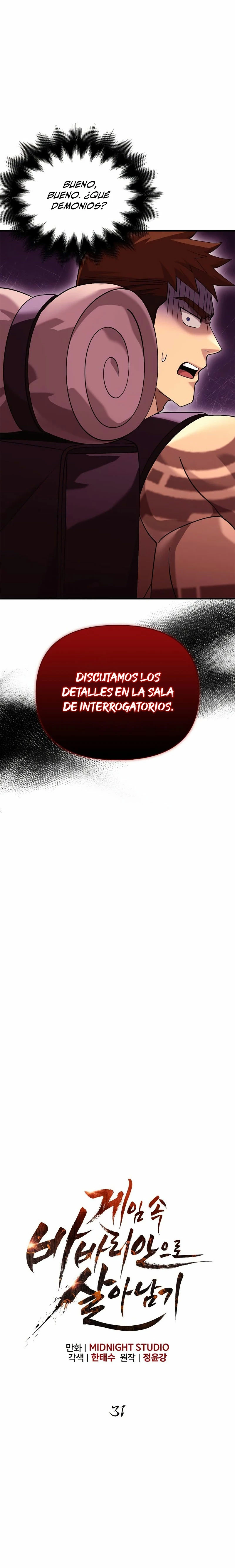 Sobreviviendo al Juego Siendo un Barbaro Capitulo 31 página 22