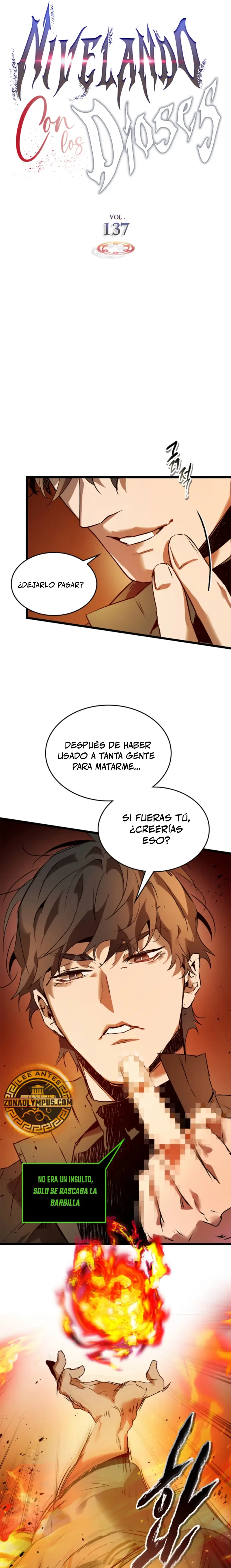 Nivelando Con Los Dioses Capitulo 137 página 5