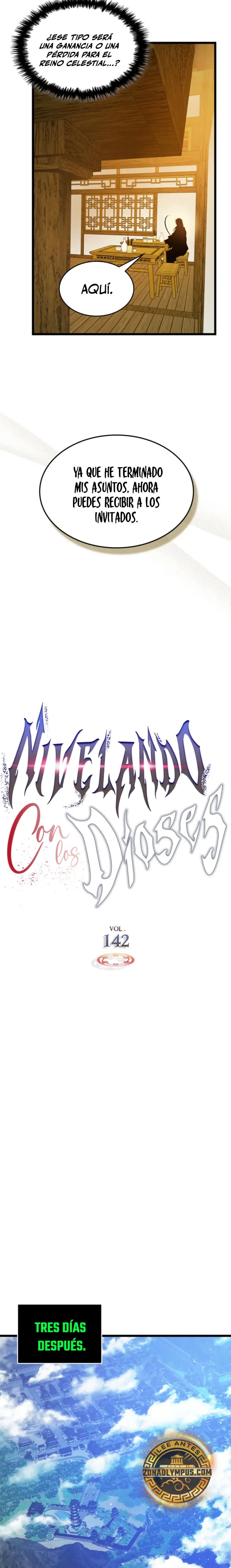 Nivelando Con Los Dioses Capitulo 142 página 9