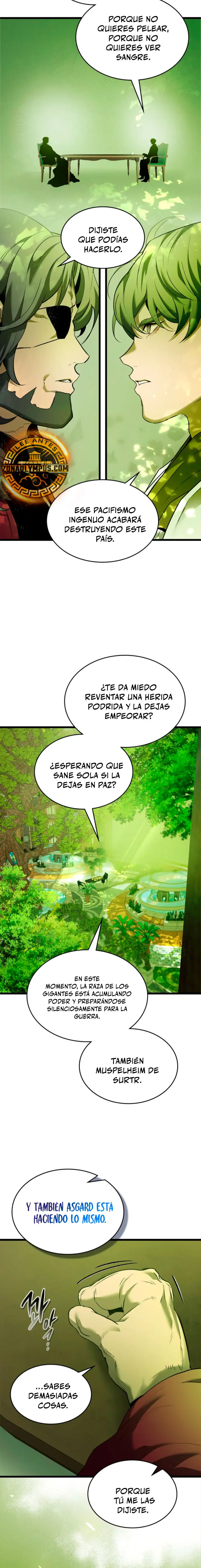 Nivelando Con Los Dioses Capitulo 160 página 6