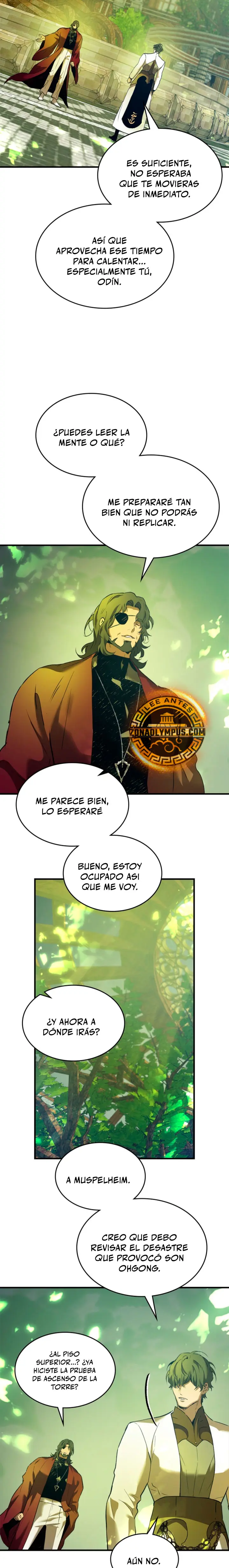 Nivelando Con Los Dioses Capitulo 162 página 17