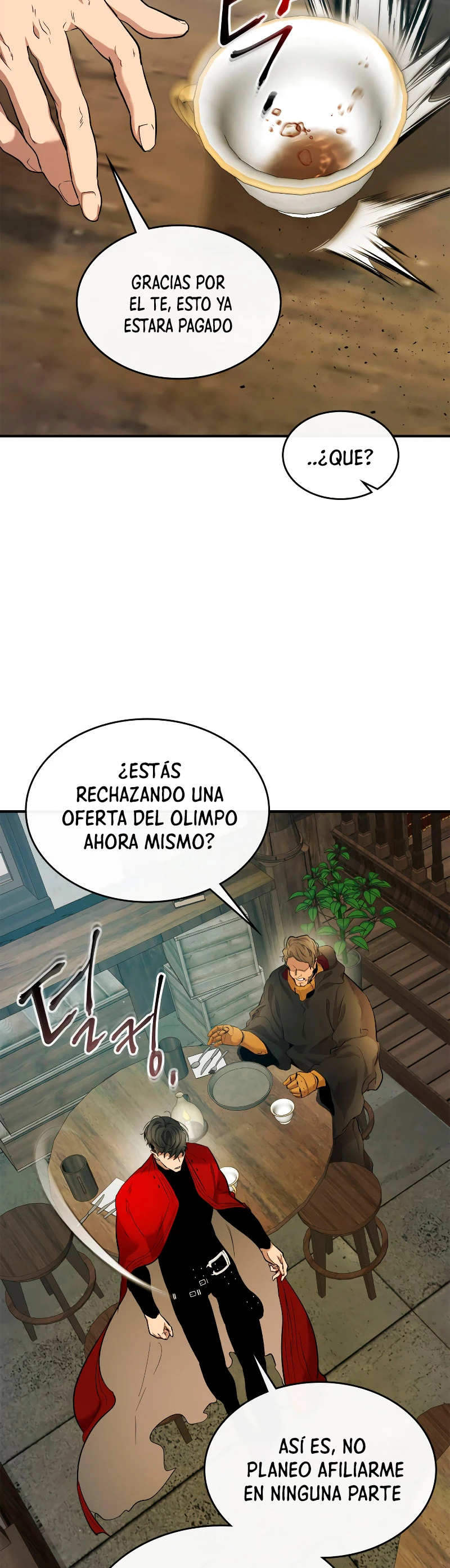 Nivelando Con Los Dioses Capitulo 25 página 17