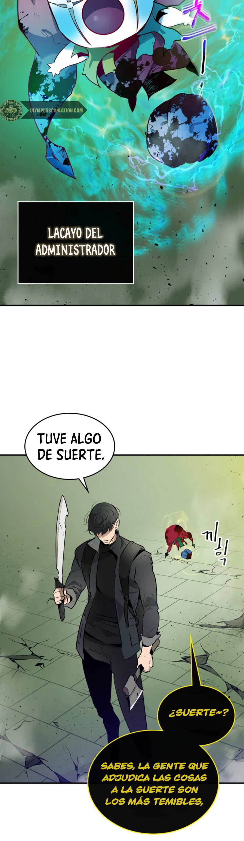 Nivelando Con Los Dioses Capitulo 5 página 24