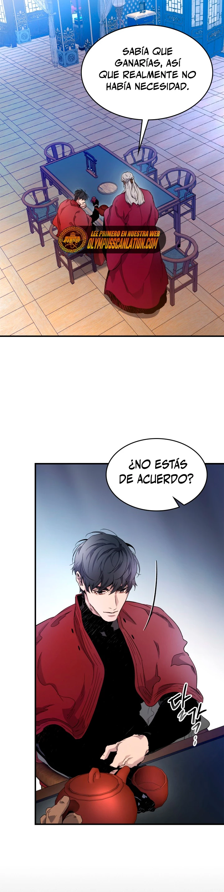Nivelando Con Los Dioses Capitulo 57 página 32