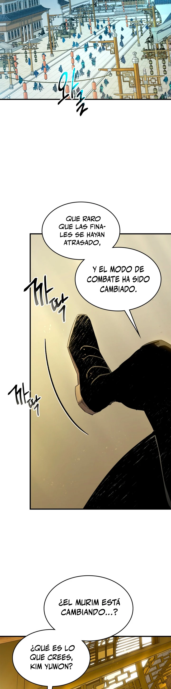 Nivelando Con Los Dioses Capitulo 58 página 9