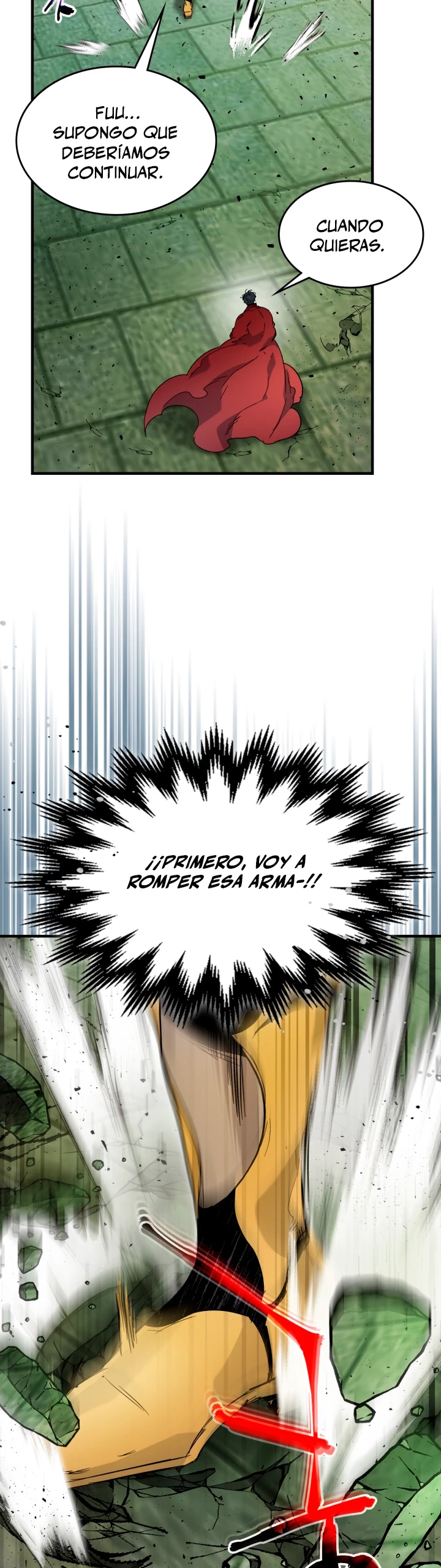 Nivelando Con Los Dioses Capitulo 60 página 35