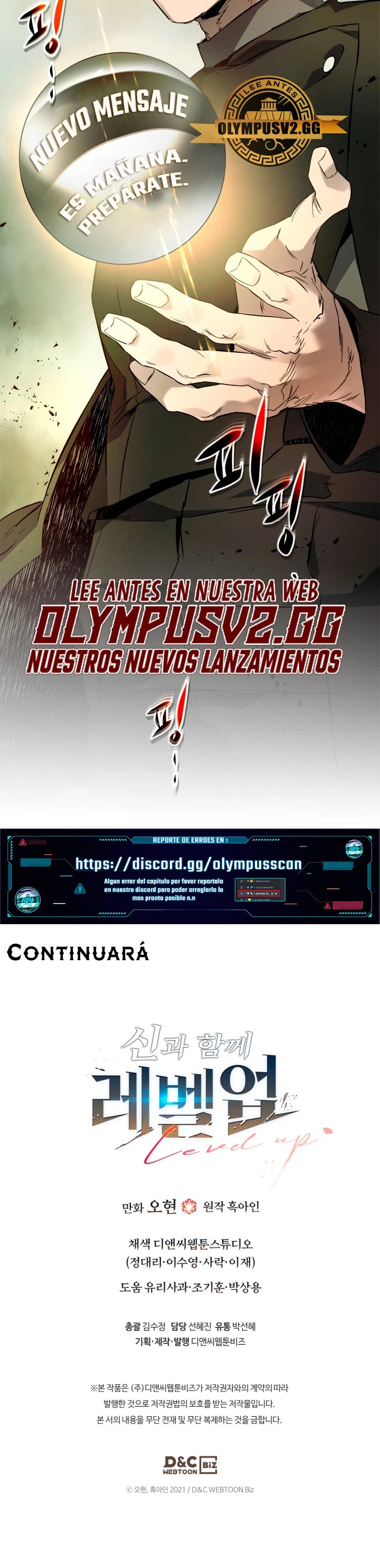 Nivelando Con Los Dioses Capitulo 89 página 42
