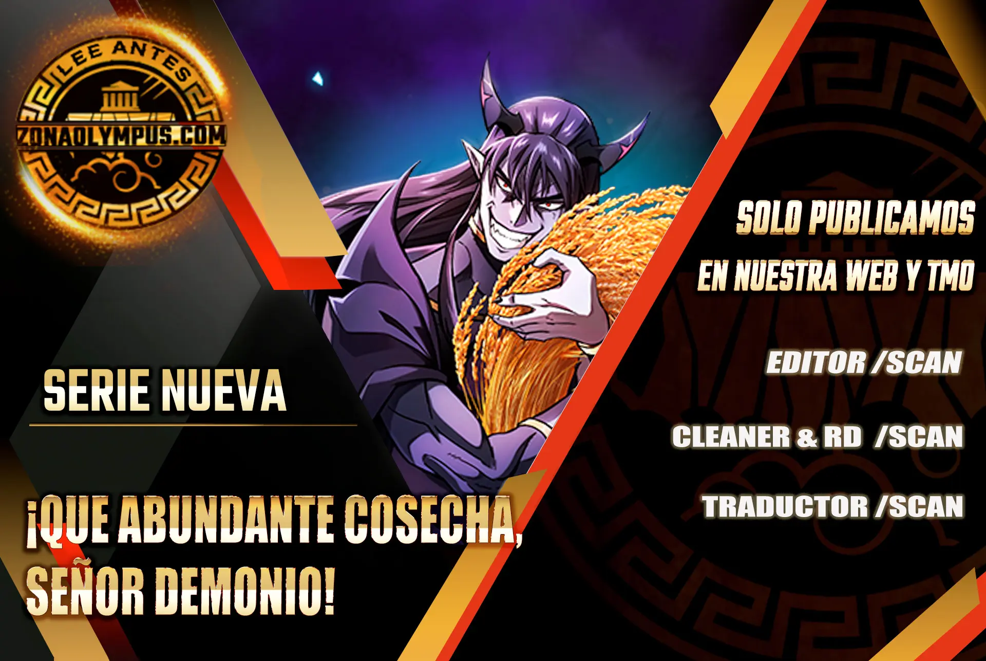¡Que abundante cosecha, señor demonio! Capitulo 1 página 2