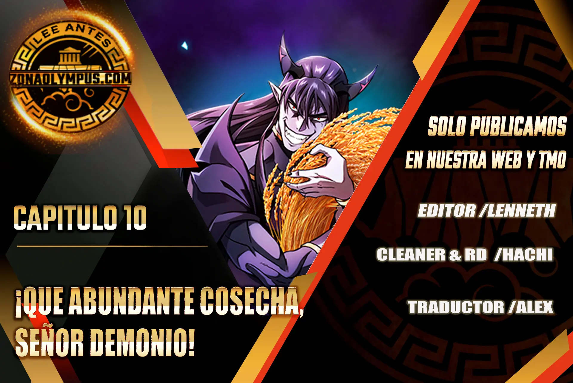¡Que abundante cosecha, señor demonio! Capitulo 10 página 2