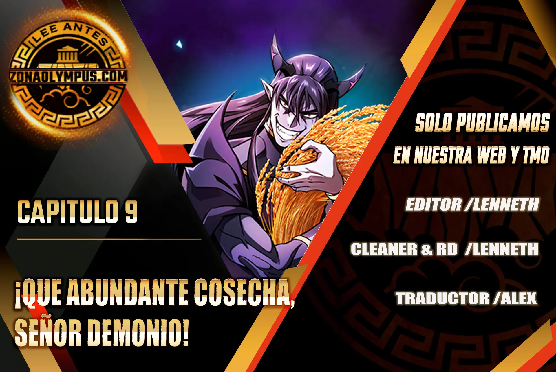 ¡Que abundante cosecha, señor demonio! Capitulo 9 página 2