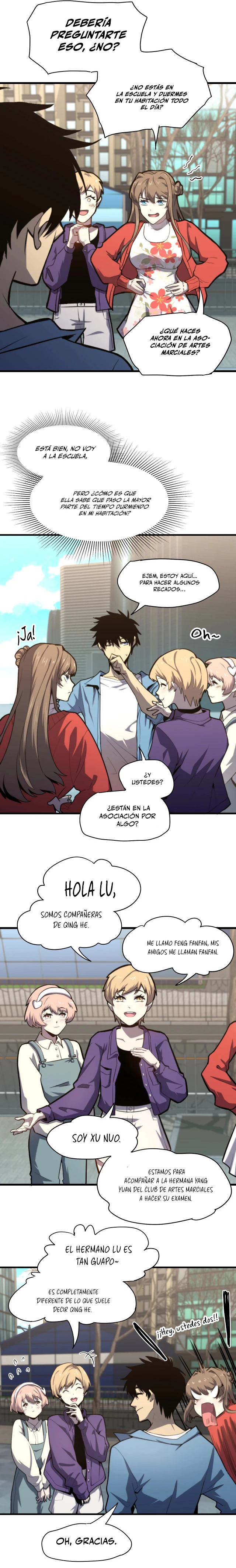 Iniciando sesión en 10,000 años en el futuro Capitulo 12 página 9