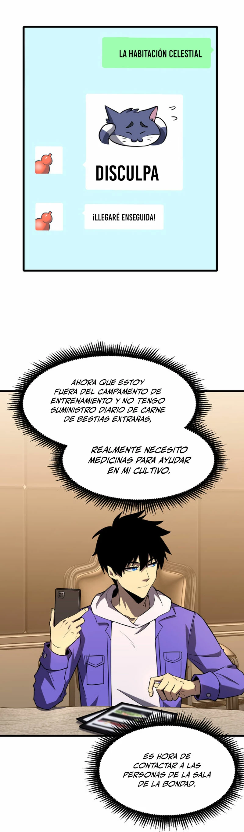 Iniciando sesión en 10,000 años en el futuro Capitulo 31 página 25