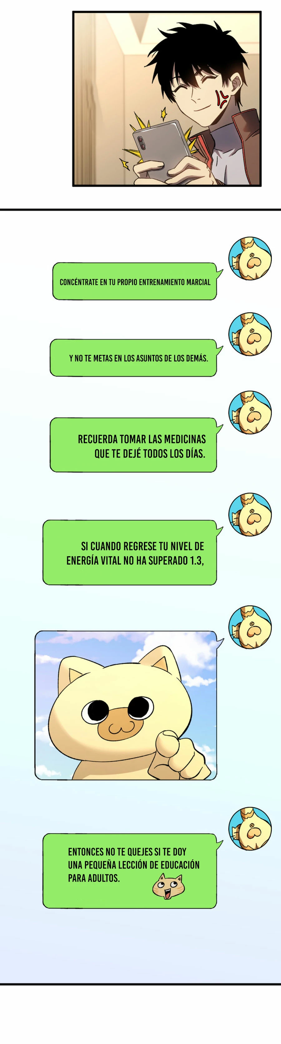 Iniciando sesión en 10,000 años en el futuro Capitulo 36 página 14