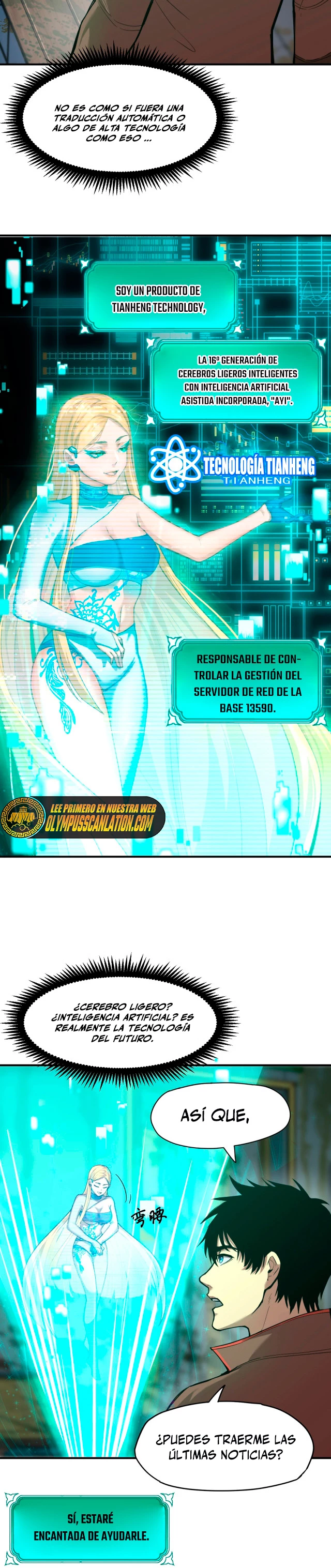 Iniciando sesión en 10,000 años en el futuro Capitulo 6 página 3