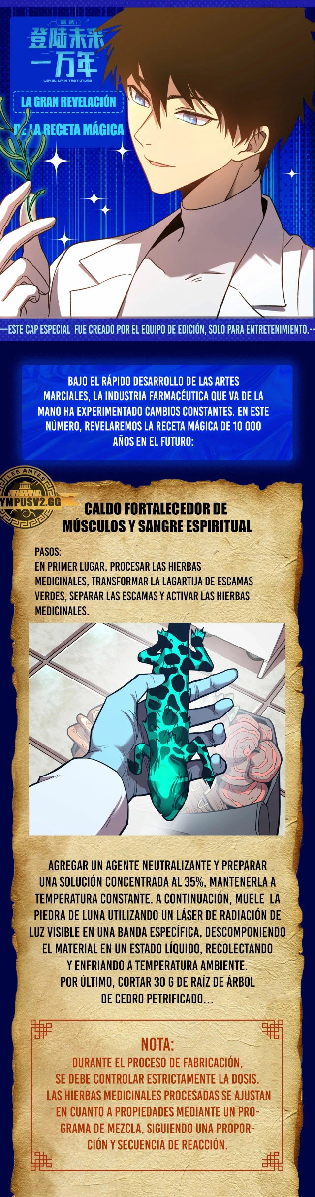 Iniciando sesión en 10,000 años en el futuro Capitulo 61.05 página 2