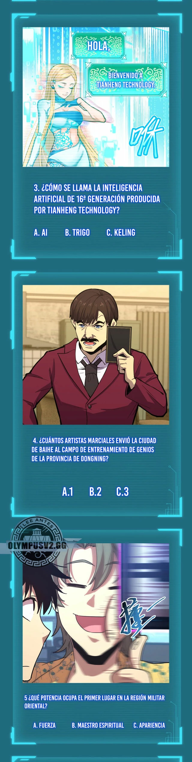 Iniciando sesión en 10,000 años en el futuro Capitulo 64.01 página 3
