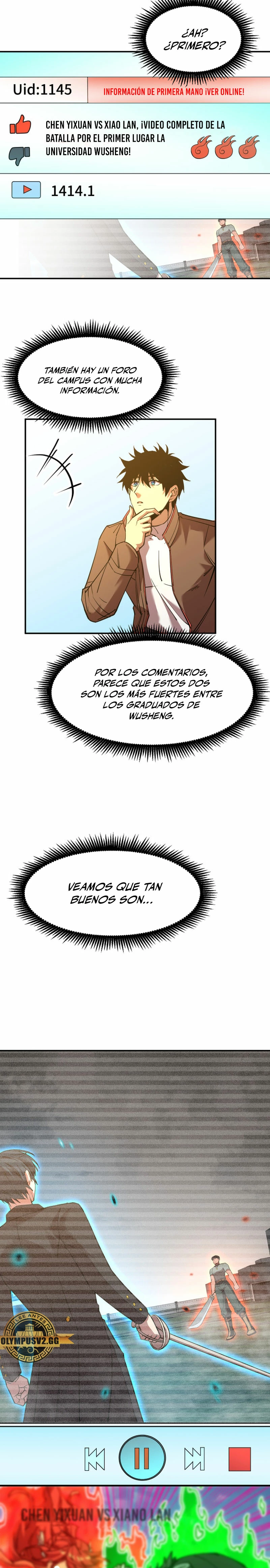Iniciando sesión en 10,000 años en el futuro Capitulo 68 página 17