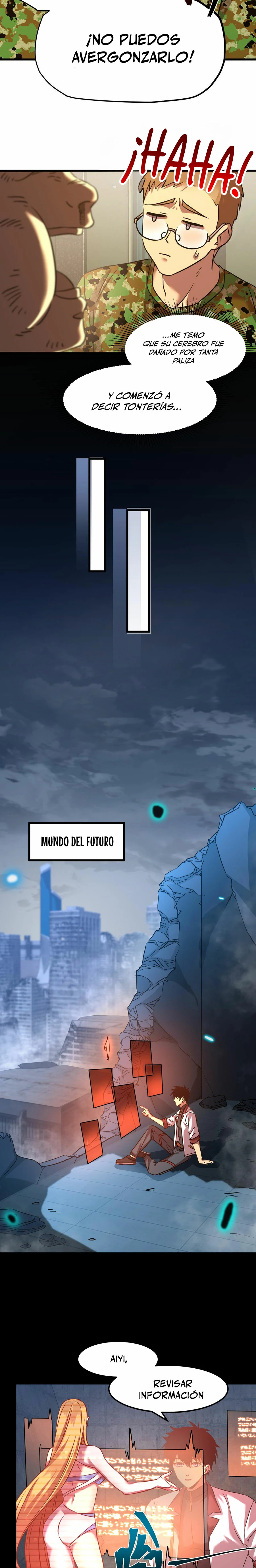 Iniciando sesión en 10,000 años en el futuro Capitulo 98 página 9
