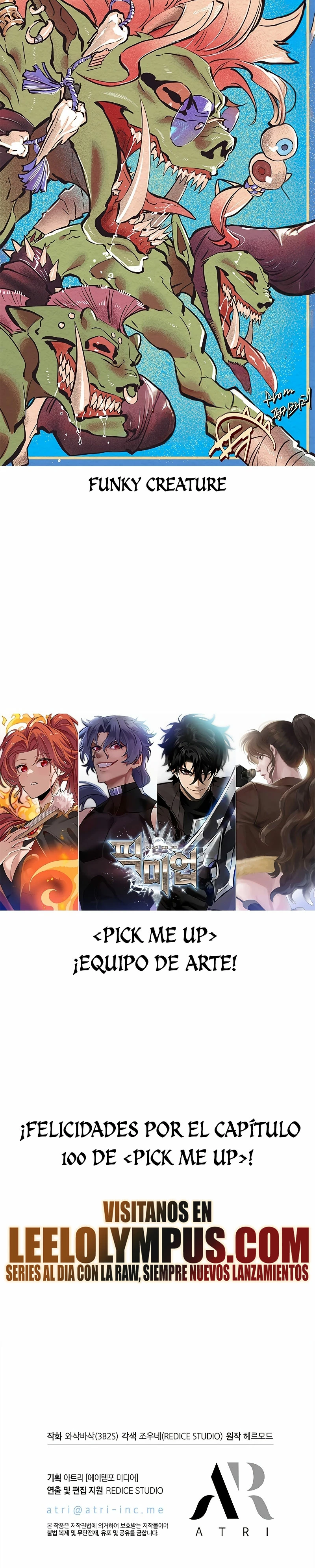 Pick me up, Gacha Infinito Capitulo 100 página 34