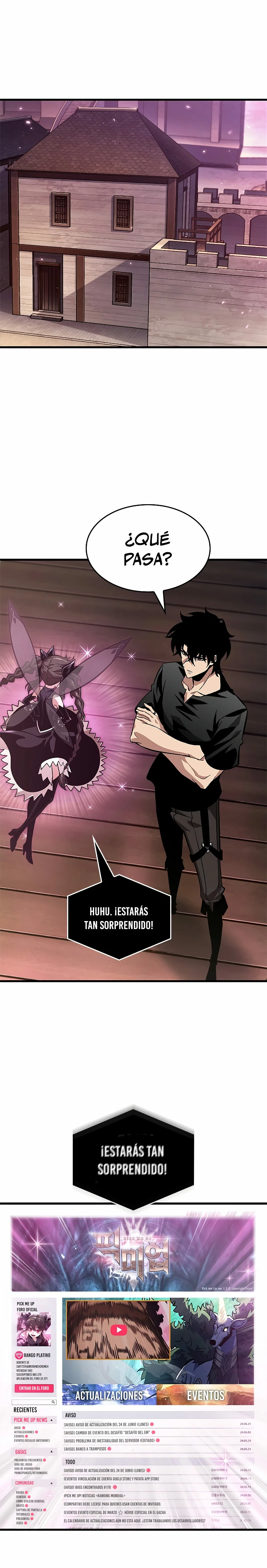 Pick me up, Gacha Infinito Capitulo 113 página 20