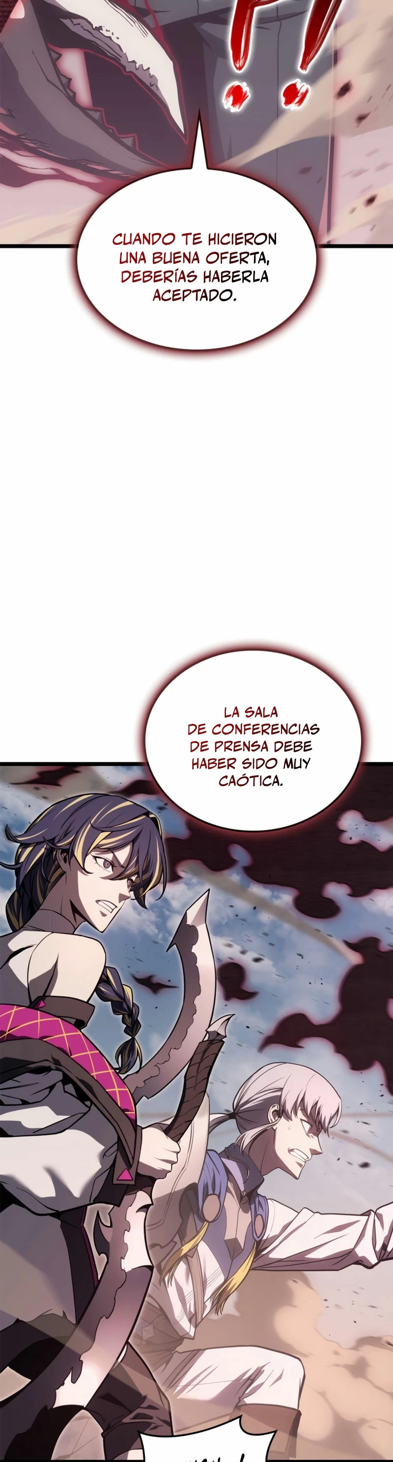 El regreso del héroe de clase: Desastre Capitulo 105 página 41