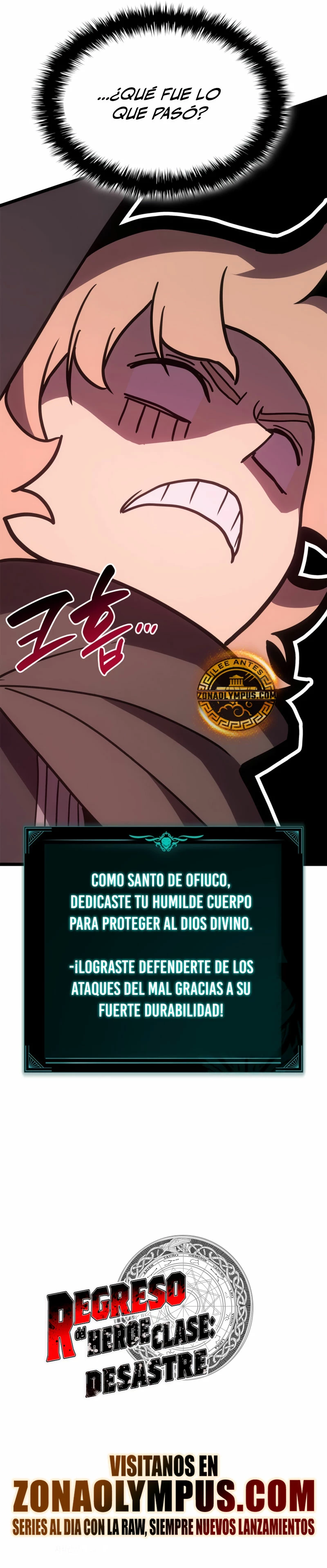 El regreso del héroe de clase: Desastre Capitulo 109 página 39