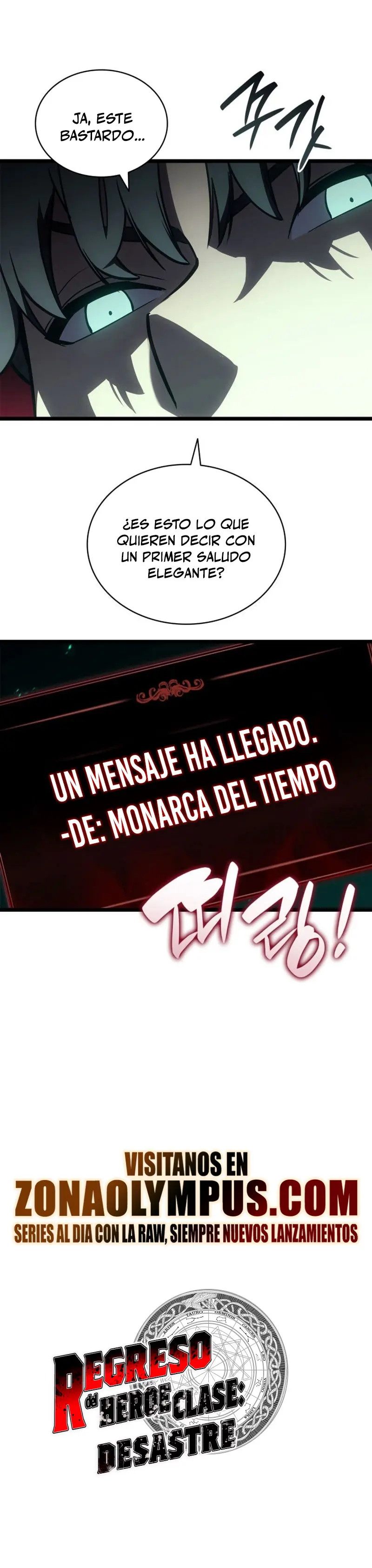 El regreso del héroe de clase: Desastre Capitulo 110 página 47