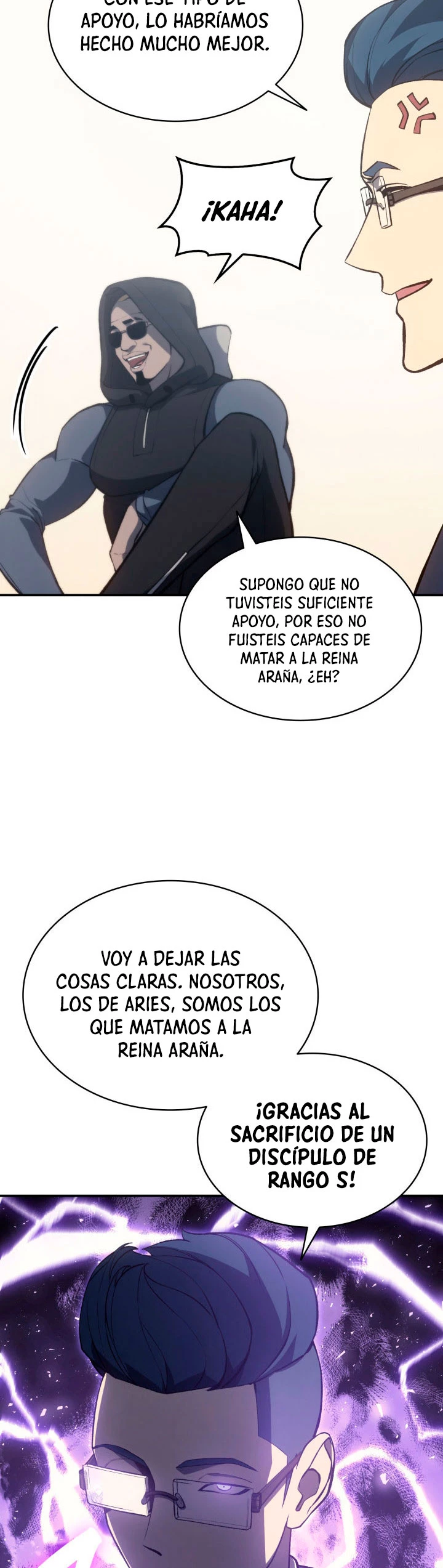 El regreso del héroe de clase: Desastre Capitulo 12 página 40