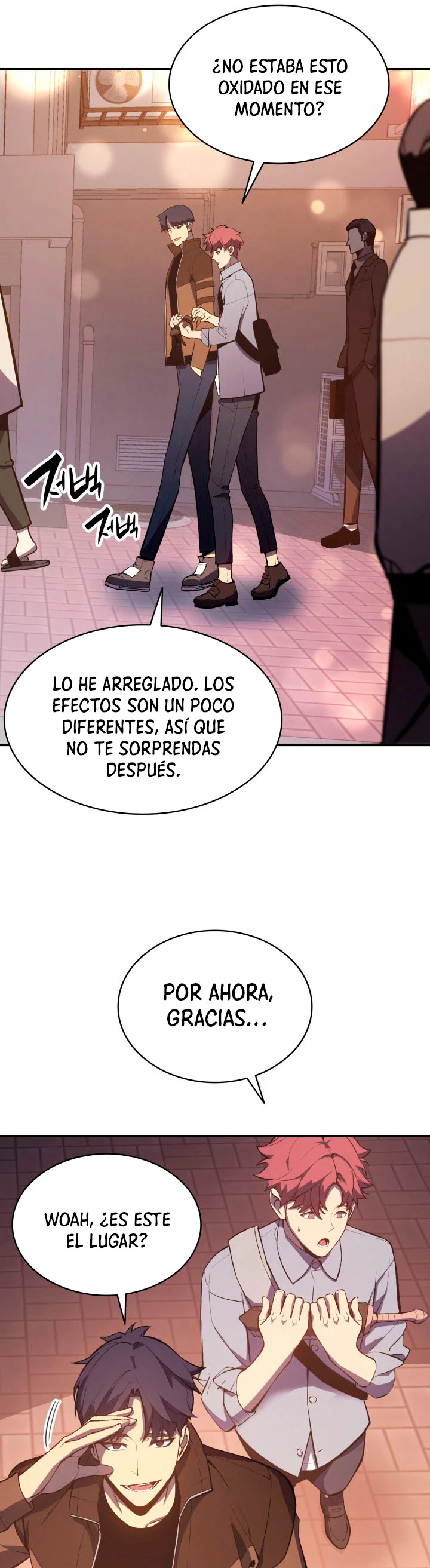 El regreso del héroe de clase: Desastre Capitulo 13 página 32