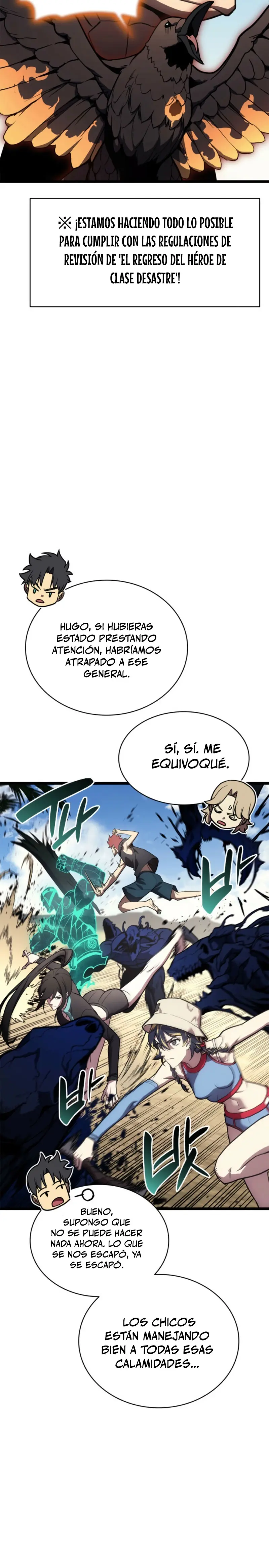 El regreso del héroe de clase: Desastre Capitulo 130 página 25