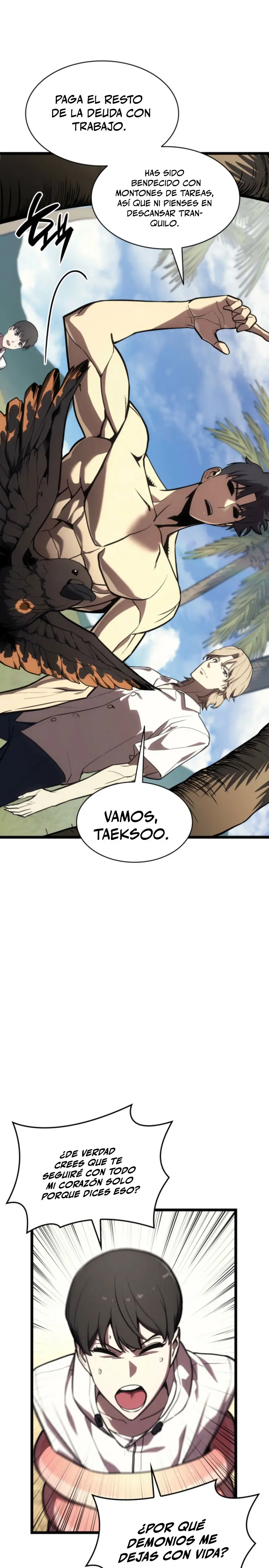 El regreso del héroe de clase: Desastre Capitulo 130 página 34