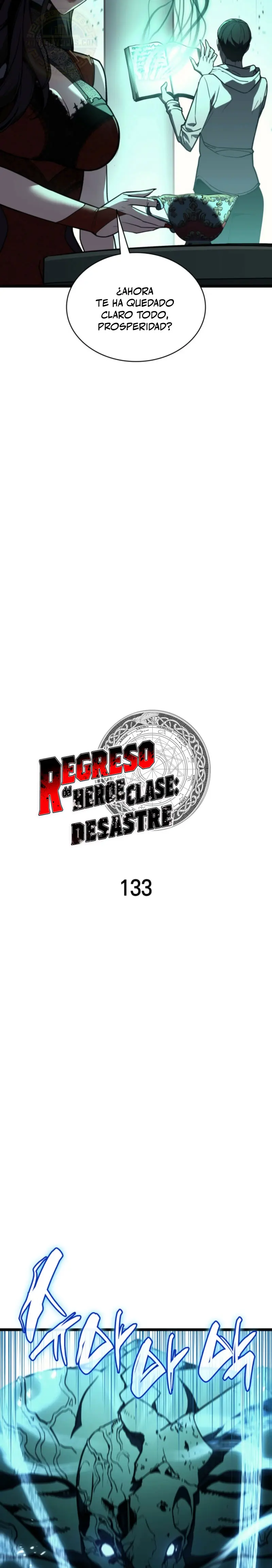 El regreso del héroe de clase: Desastre Capitulo 133 página 18