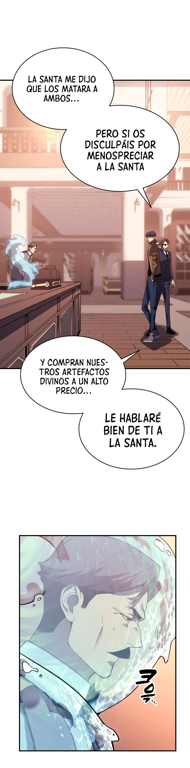 El regreso del héroe de clase: Desastre Capitulo 15 página 35