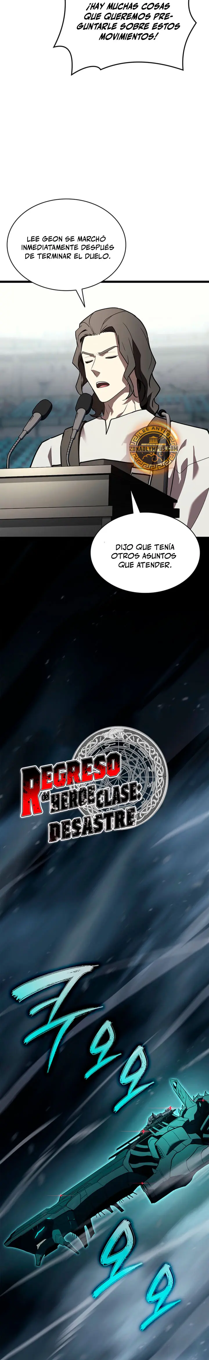 El regreso del héroe de clase: Desastre Capitulo 164 página 8