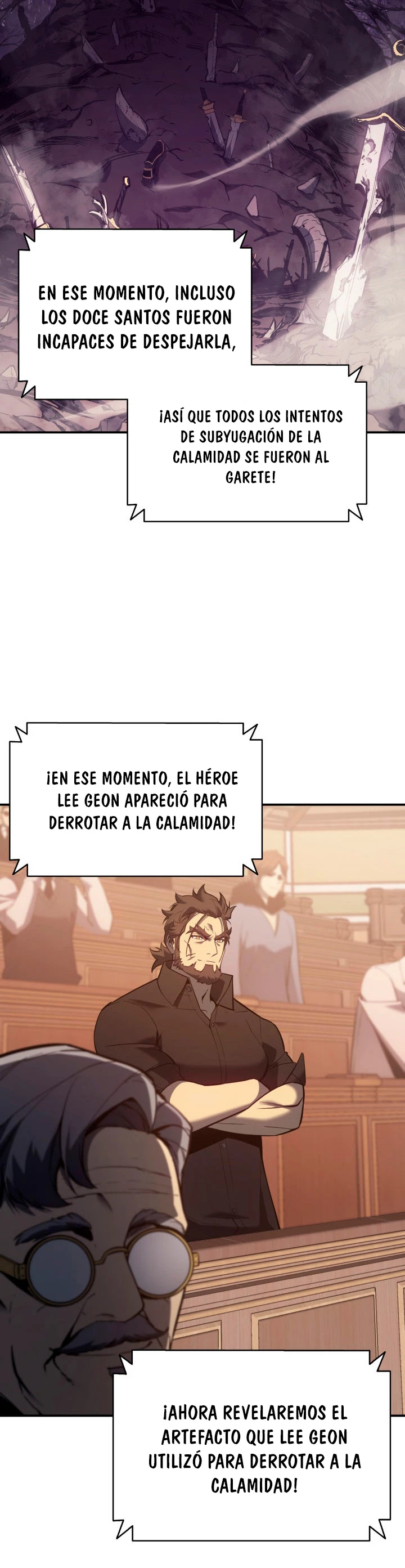 El regreso del héroe de clase: Desastre Capitulo 19 página 34