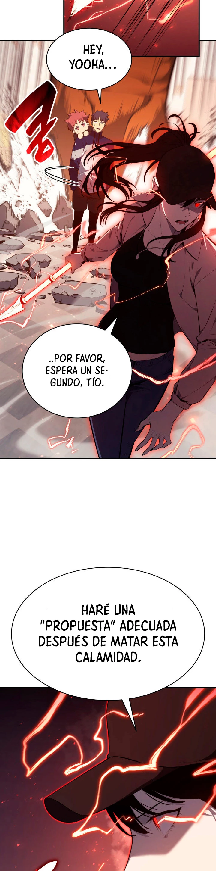 El regreso del héroe de clase: Desastre Capitulo 25 página 35