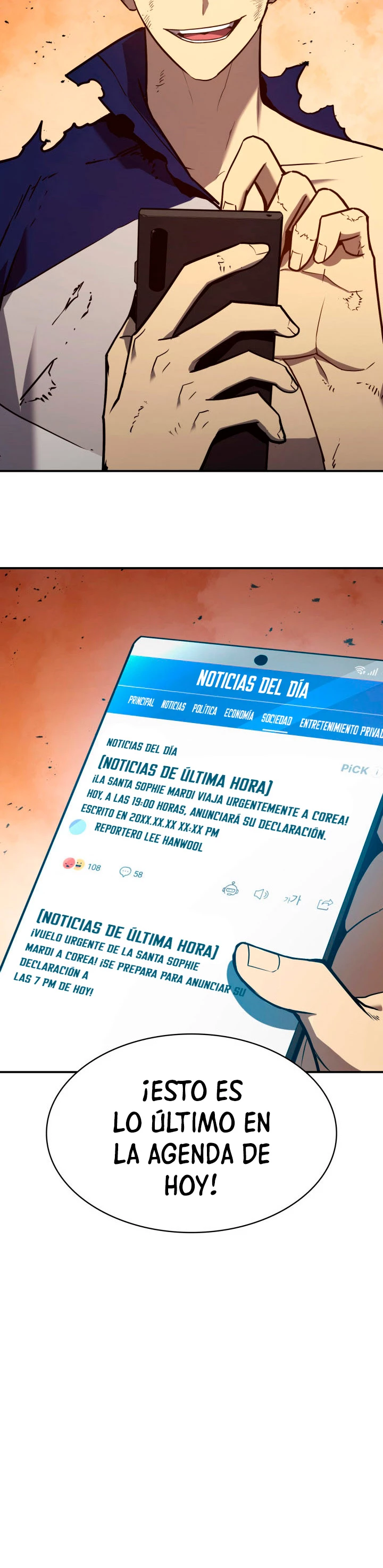 El regreso del héroe de clase: Desastre Capitulo 27 página 28