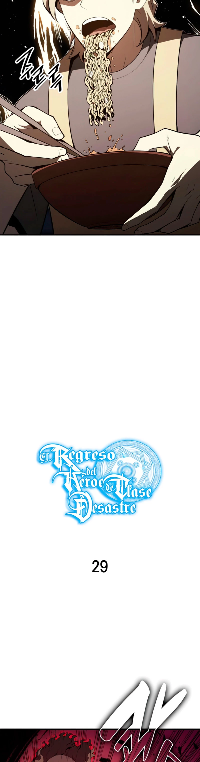 El regreso del héroe de clase: Desastre Capitulo 29 página 5