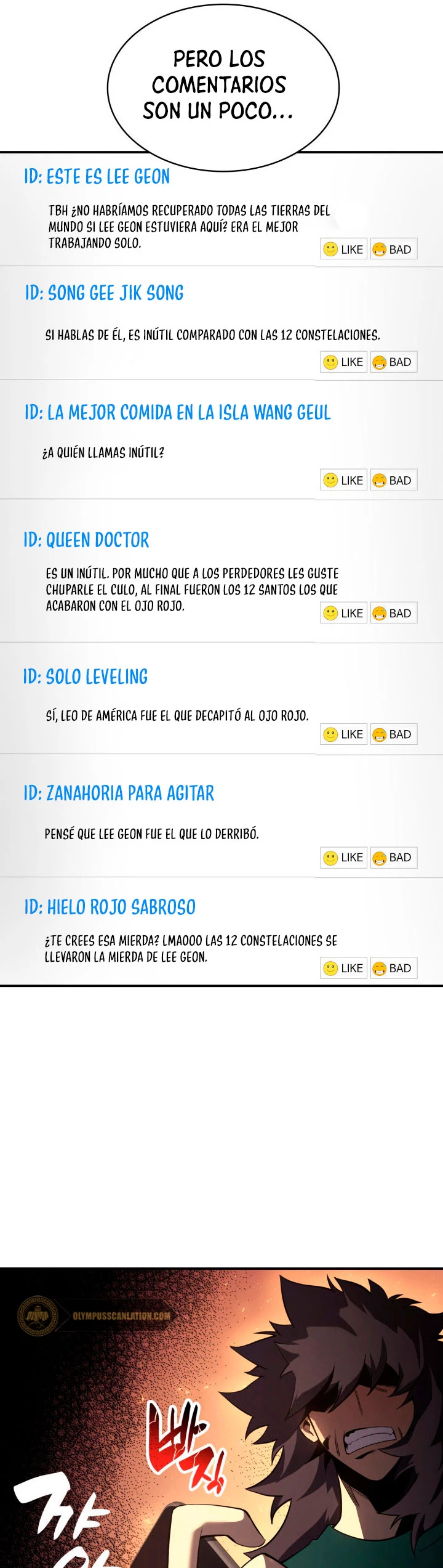 El regreso del héroe de clase: Desastre Capitulo 3 página 51
