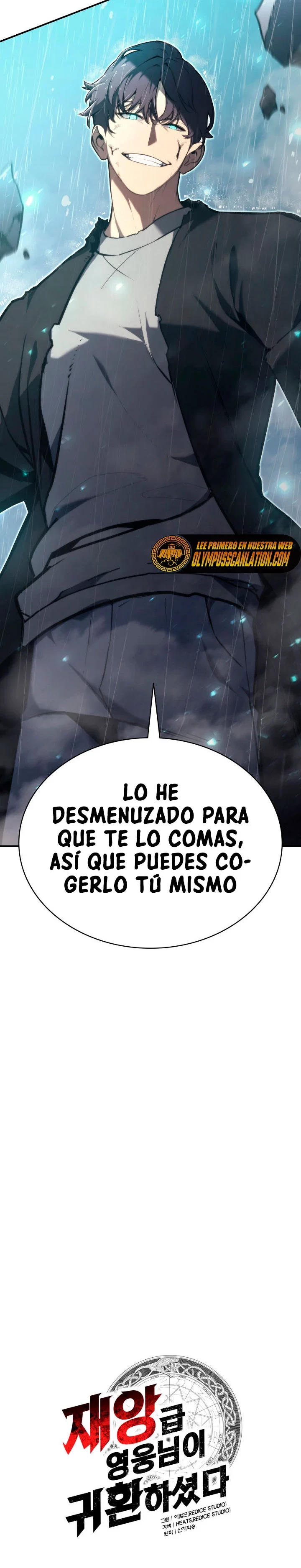 El regreso del héroe de clase: Desastre Capitulo 39 página 9