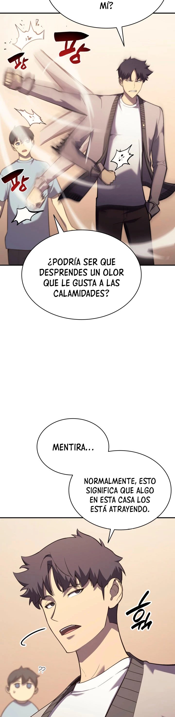 El regreso del héroe de clase: Desastre Capitulo 5 página 14