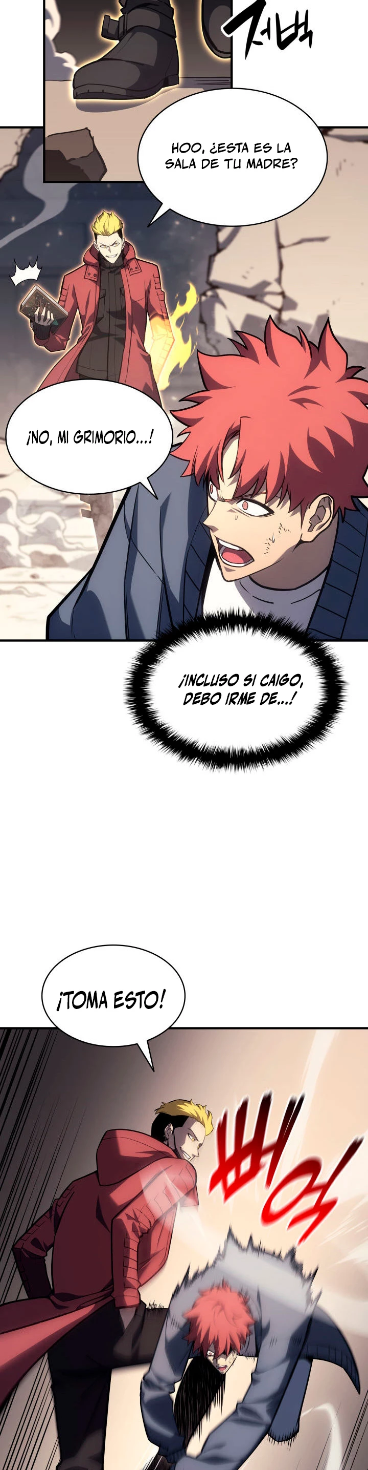 El regreso del héroe de clase: Desastre Capitulo 57 página 53