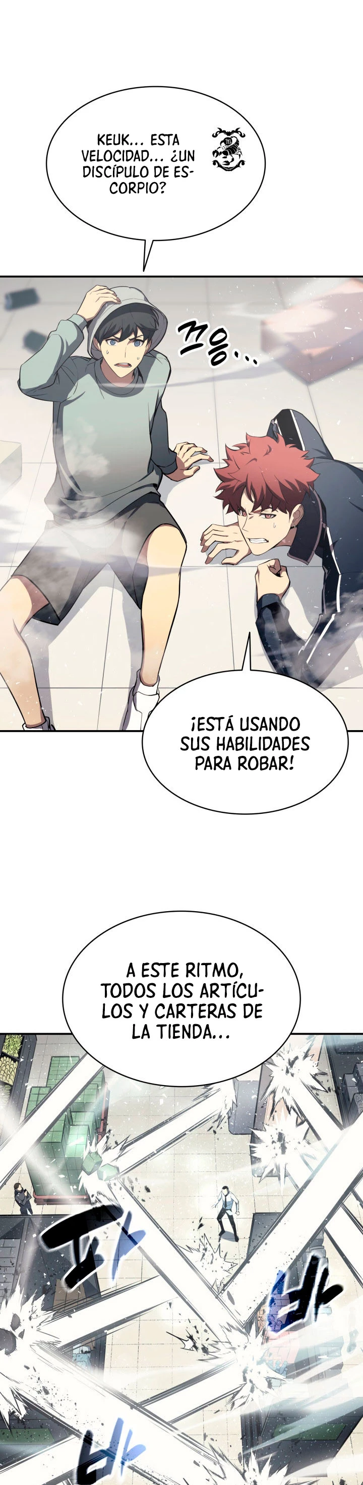 El regreso del héroe de clase: Desastre Capitulo 6 página 41