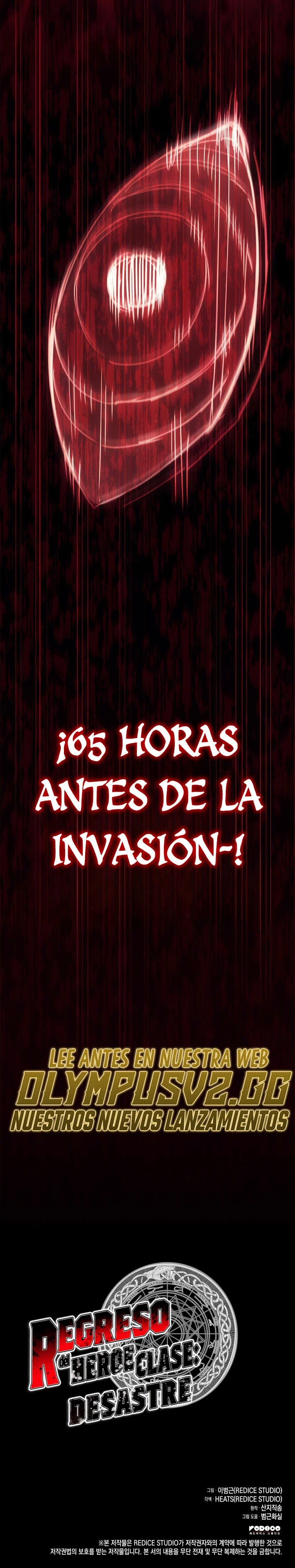 El regreso del héroe de clase: Desastre Capitulo 74 página 50