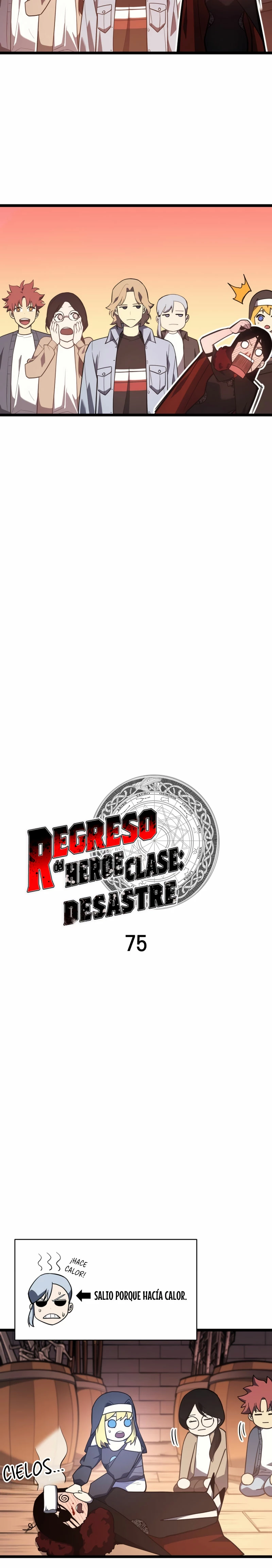 El regreso del héroe de clase: Desastre Capitulo 75 página 17