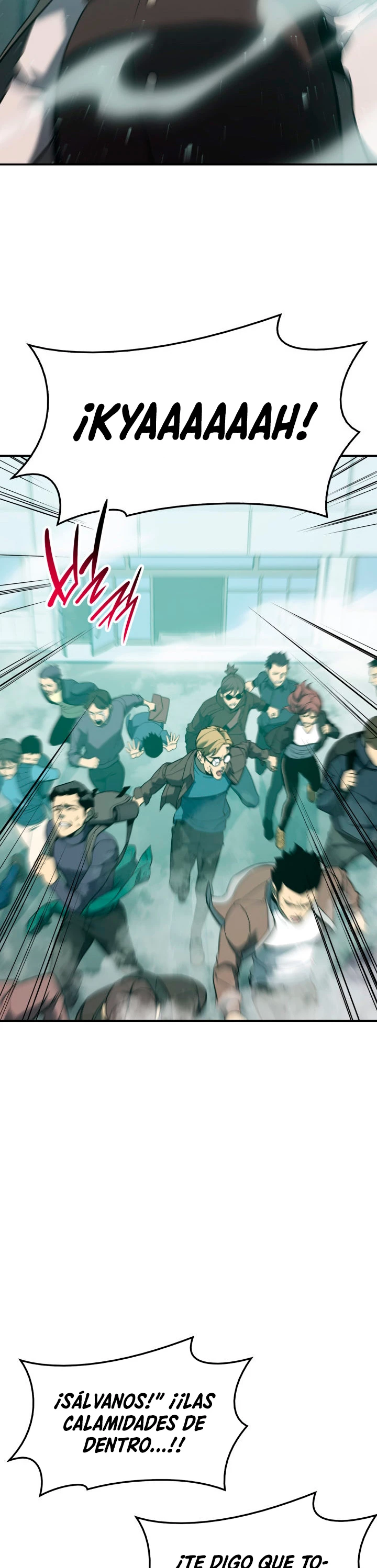 El regreso del héroe de clase: Desastre Capitulo 8 página 40
