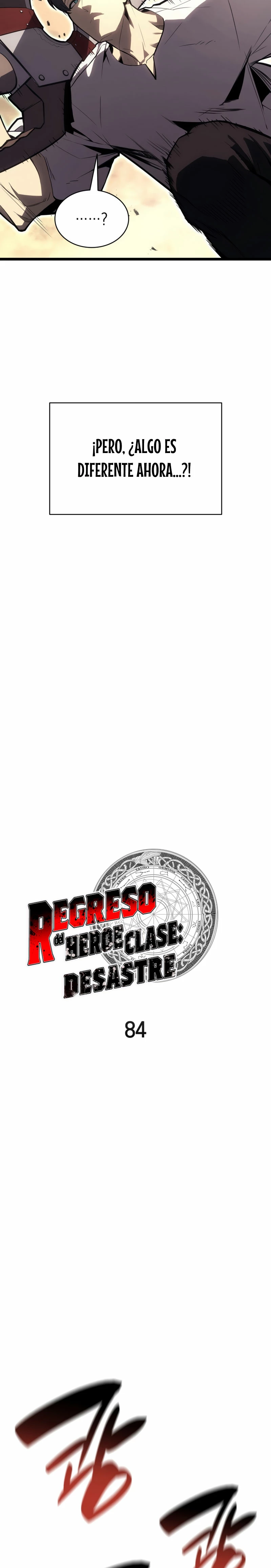 El regreso del héroe de clase: Desastre Capitulo 84 página 6