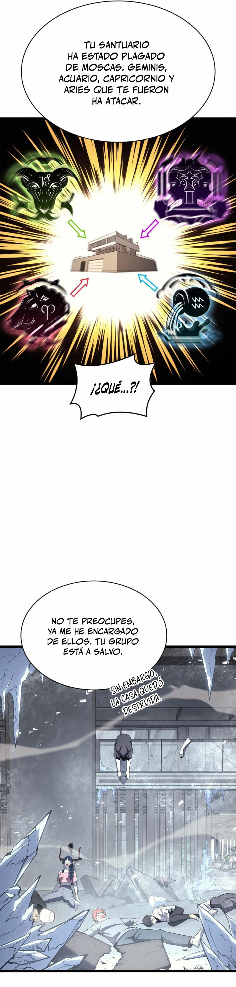 El regreso del héroe de clase: Desastre Capitulo 86 página 44
