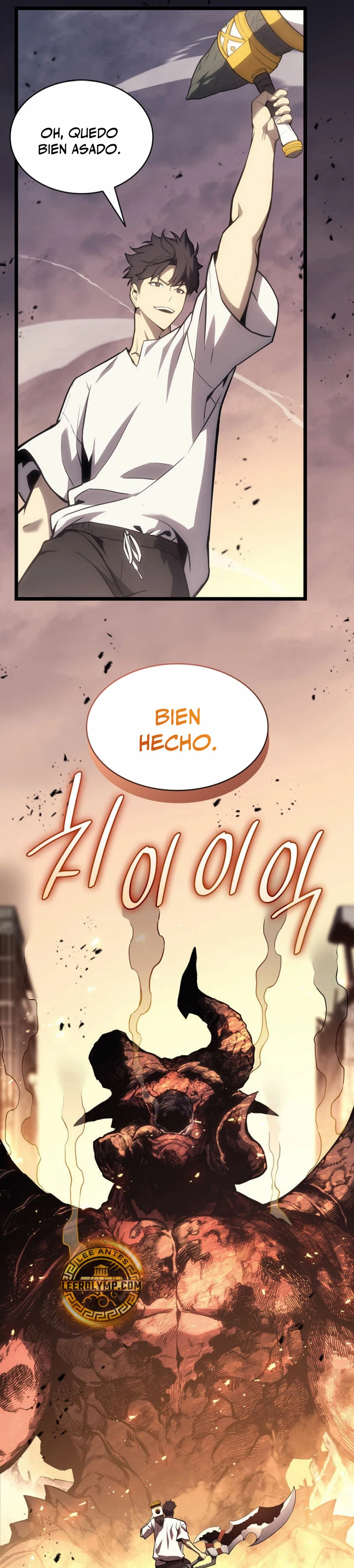 El regreso del héroe de clase: Desastre Capitulo 86 página 8